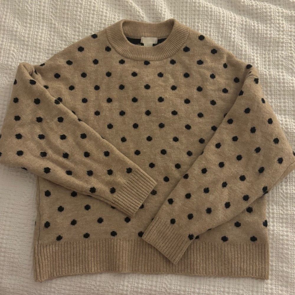 H&M POLKA DOT SWEATER